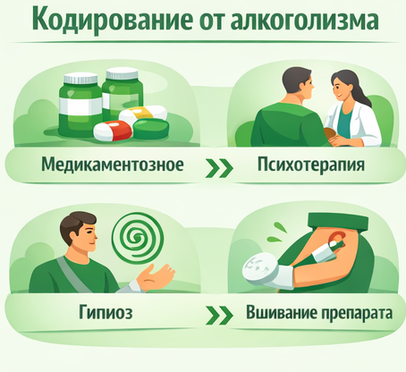 кодирование от алкоголизма в Венёве Санати